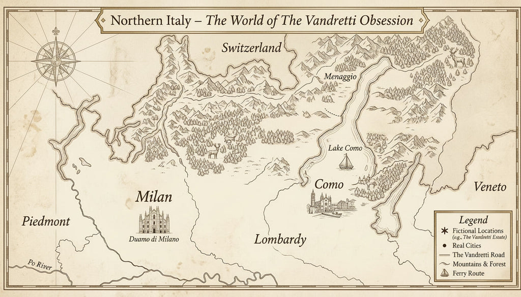 The Vandretti Obsession — Universe of Romances, Book One